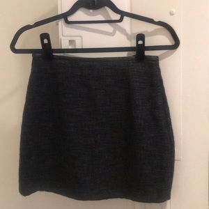 Zara skirt navy and black